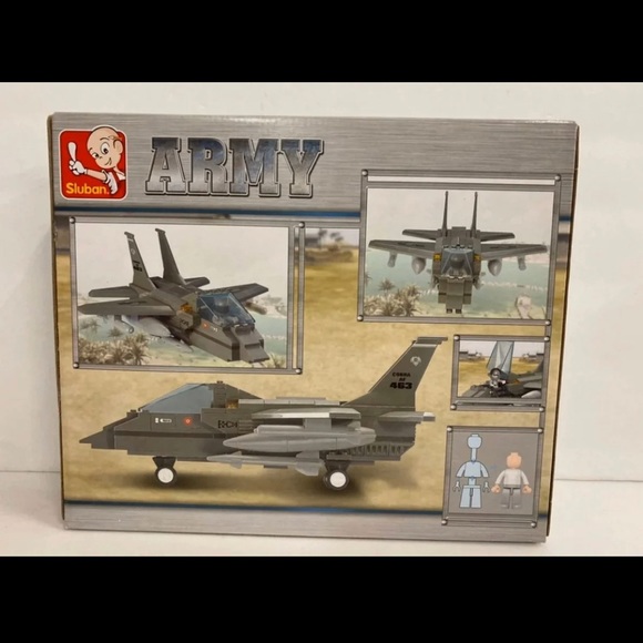 Sluban lego ARMY Sluban lego ARMY airplane cobra - Picture 2 of 2